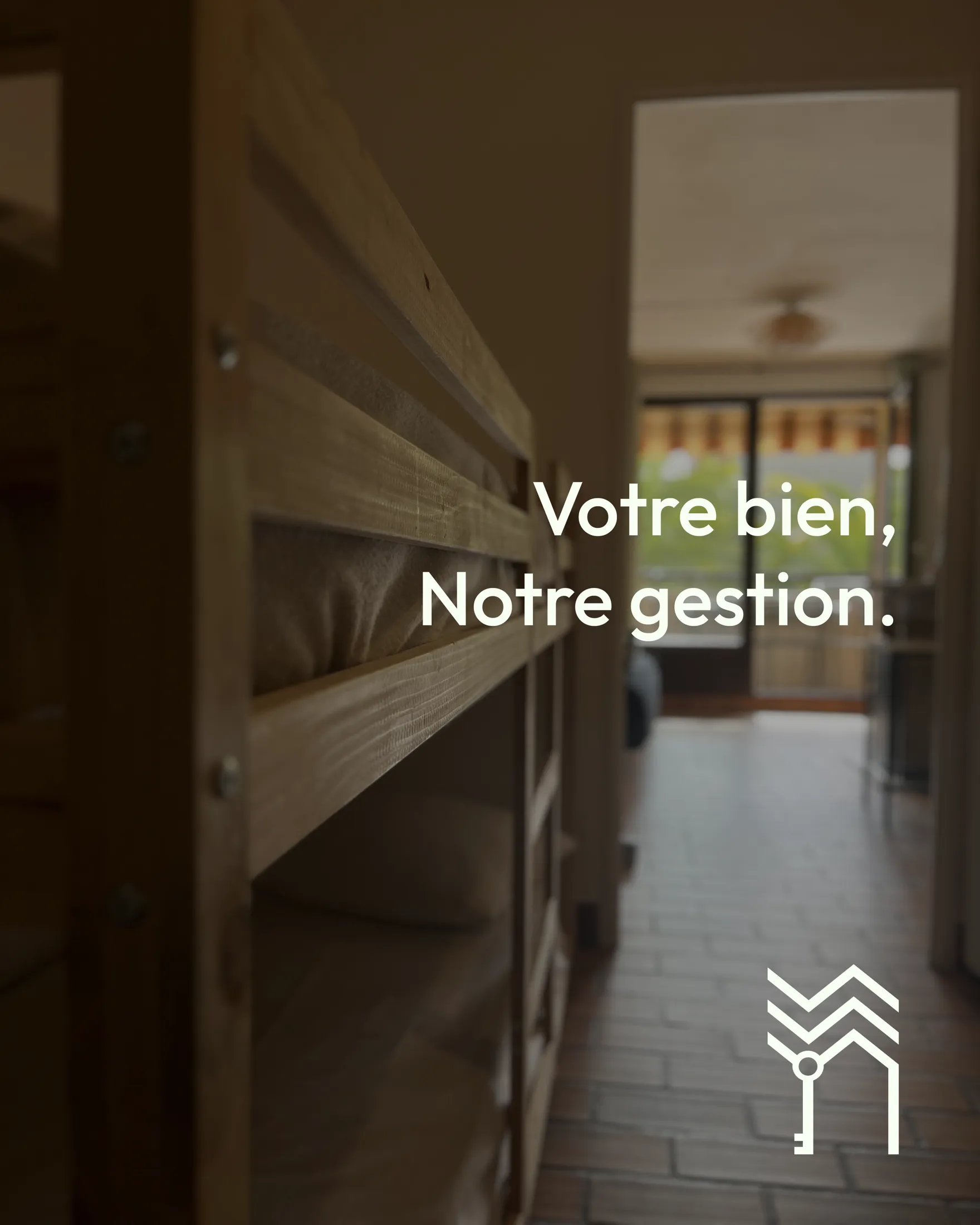 Publication « Votre bien, notre gestion » pour la conciergerie GLS
