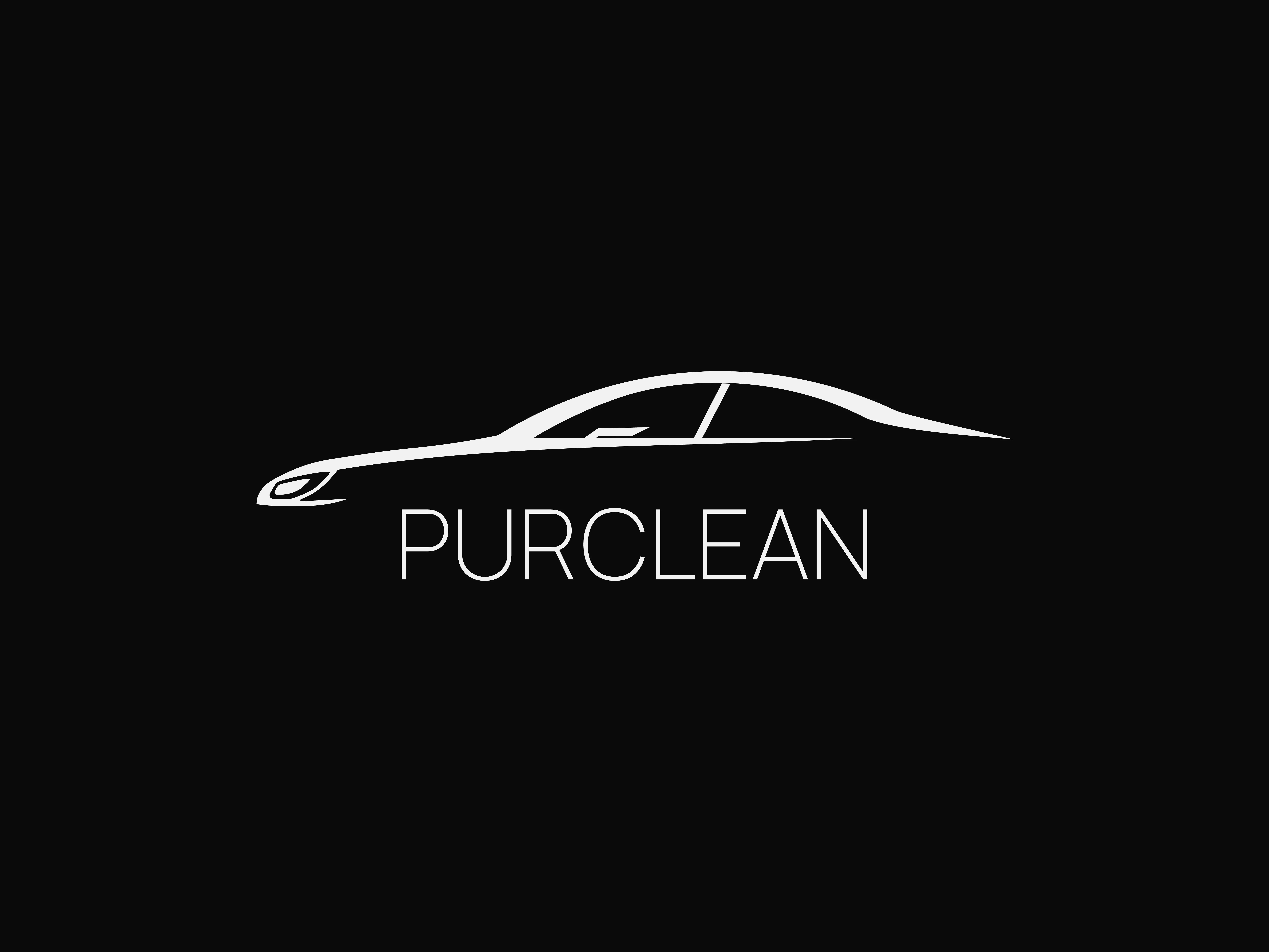 Purclean — Une identité nette pour un service de nettoyage automobile.